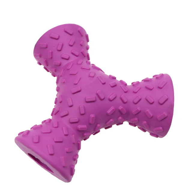Trihedron Pet Toys Durable Food Dispensing Toys Purple - Shop at LoveMi