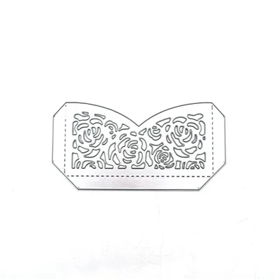 DIY carbon steel die for greeting card lace Silver - Shop at LoveMi