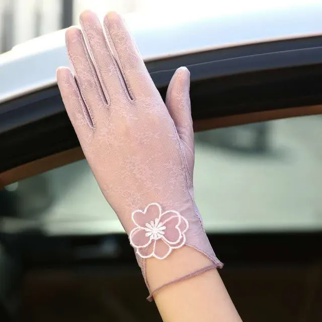 Sun protection hand sleeve 07Apink - Shop at LoveMi