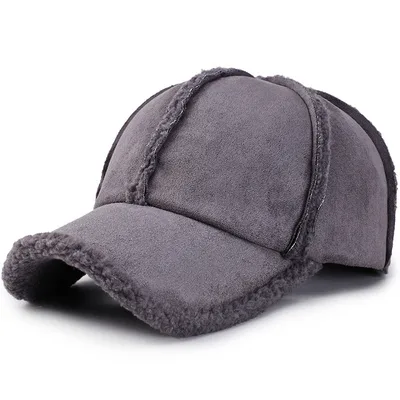 Fashion Hats Women Peaked Cap Solid Color Broken Edge Design Baseball Cap Sport Grey - Shop at LoveMi