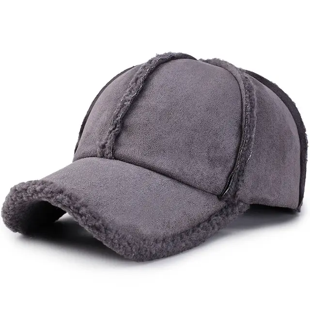 Fashion Hats Women Peaked Cap Solid Color Broken Edge Design Baseball Cap Sport Grey - Shop at LoveMi