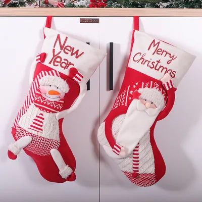 Christmas decoration Christmas Eve candy socks - Shop at LoveMi