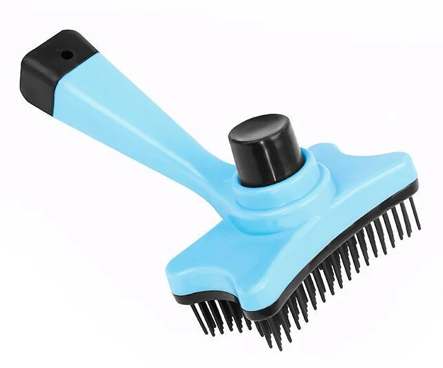 Automatic pet hair removal comb Blue - Shop at LoveMi