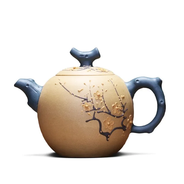 Handmade Purple Sand Teapot Plum Pot - Shop at LoveMi