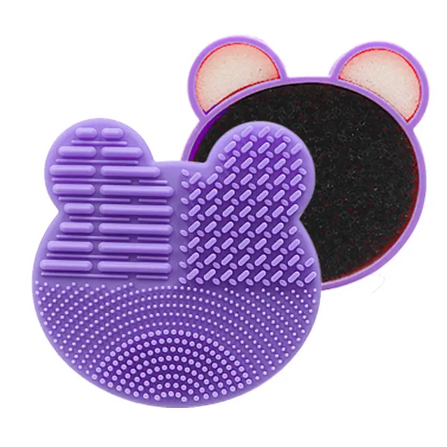 Makeup brush cleaning box Violet - Shop at LoveMi