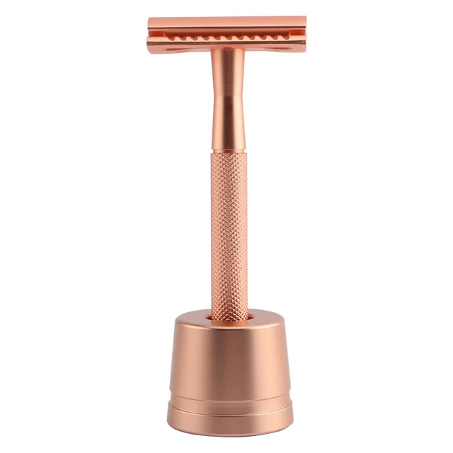 Classic manual shaver safe old fashioned Rose Gold - Shop at LoveMi