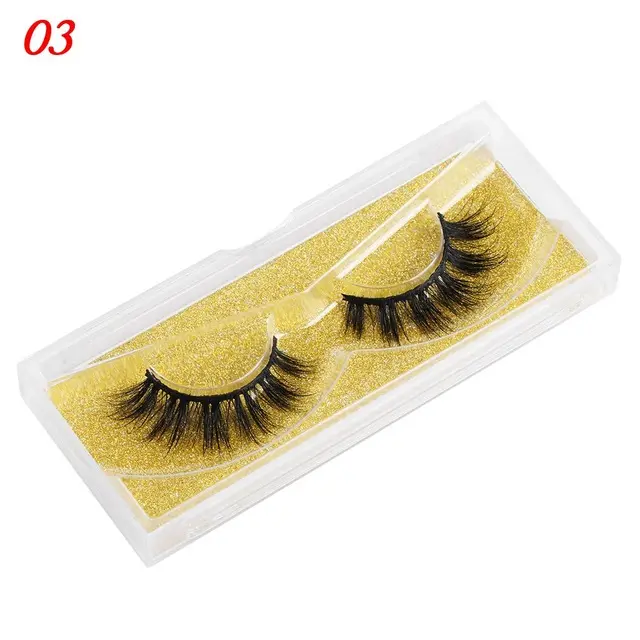 Mink Eyelashes 25mm Wispy Fluffy Fake Lashes 5Dl50 - Shop at LoveMi
