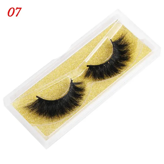 Mink Eyelashes 25mm Wispy Fluffy Fake Lashes 5Dl58 - Shop at LoveMi