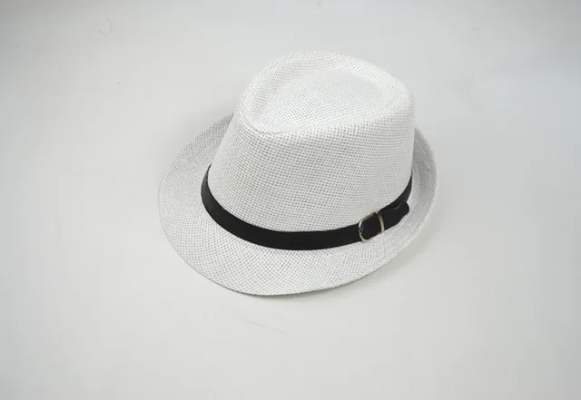 Summer hats men's summer casual trend hat female outdoor trip sunshade straw straw hats White - Shop at LoveMi
