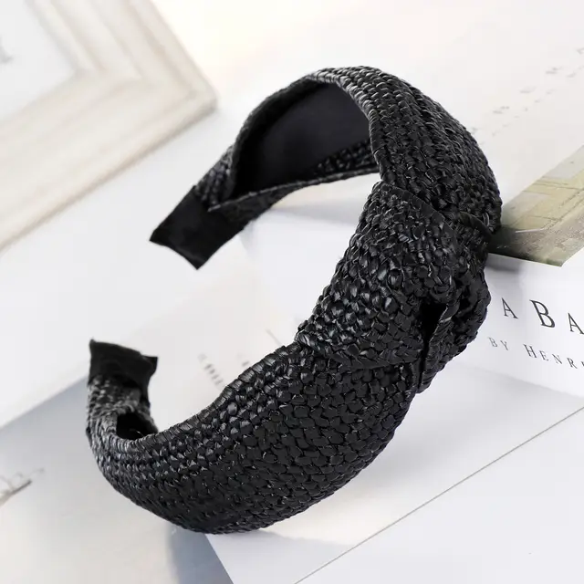 Hair Band Spring And Summer New Net Red Headdress Black A - Shop at LoveMi