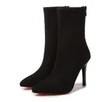 New stretch mid boots - Black