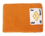 Embroidered knitted headband - Orange