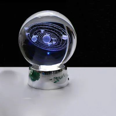 Solar System Crystal Ball Led Base - Shop at LoveMi