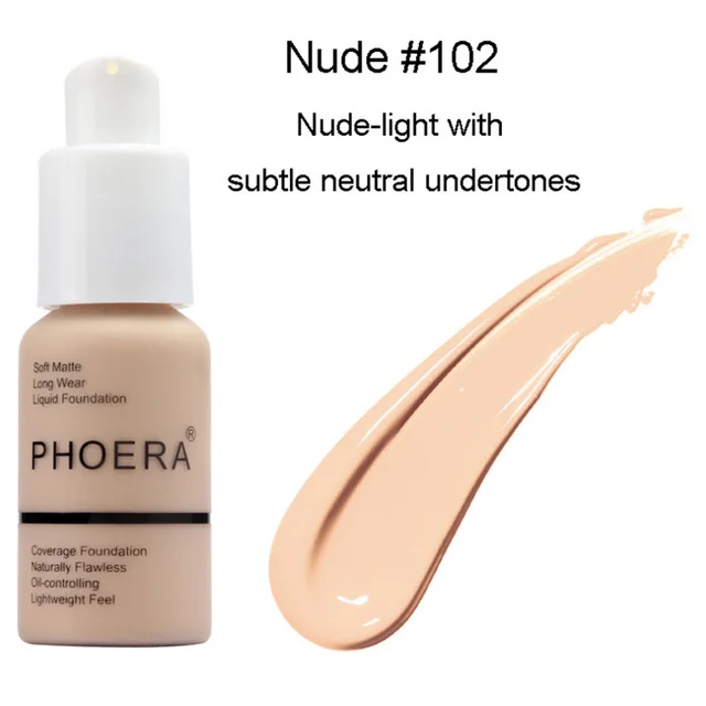 Explosive Press Type Oil Control Natural Color Matte Concealer Foundation Cream 102 2 Pcs - Shop at LoveMi