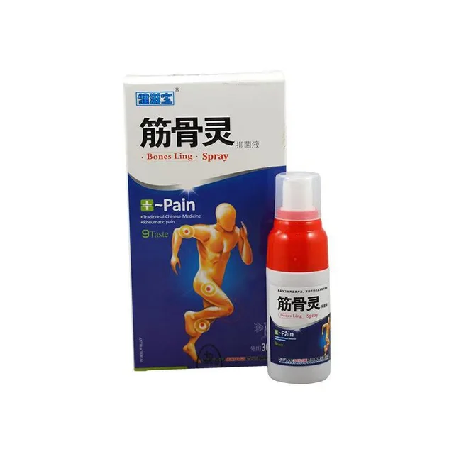 Bones Pain Relief Spray Rheumatism Arthritis Muscle Sprain Knee Waist Pain Back Shoulder Spray Blue - Shop at LoveMi