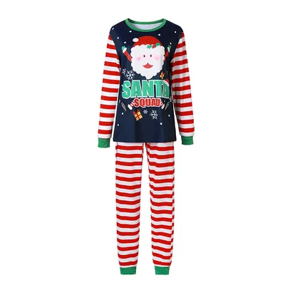 Santa Printed Home Wear Pajamas Parent child Wear Father Xxl - Shop at LoveMi