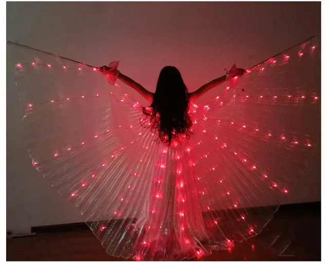 Children's LED light wings Red - Shop at LoveMi