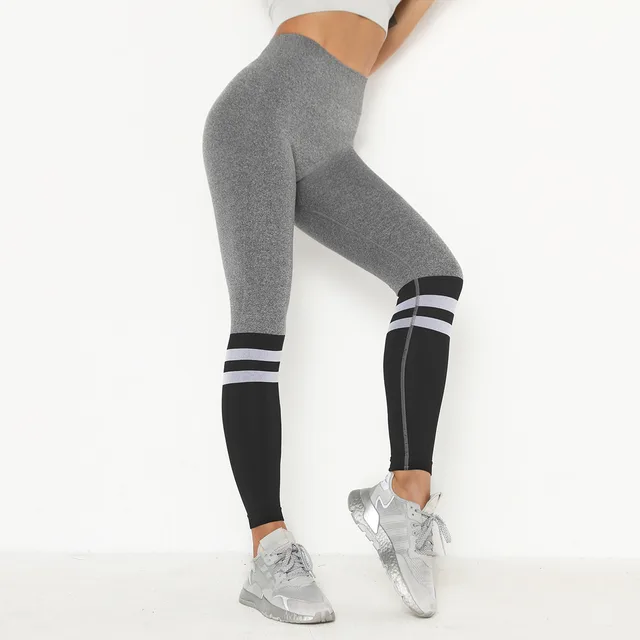 Running training seamless Yoga Pants Grey - Shop at LoveMi
