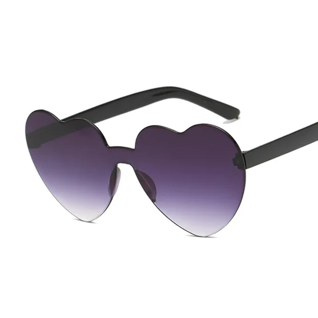 Frame heart glasses Double Grey - Shop at LoveMi