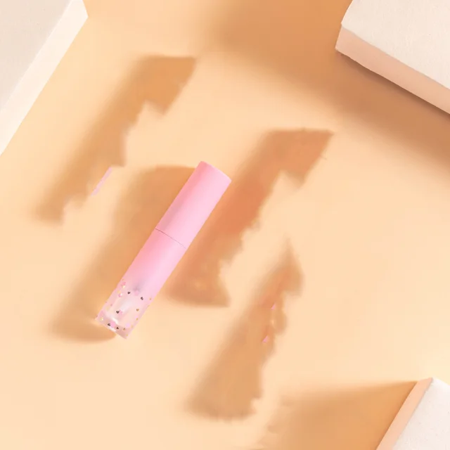 Round Lip Gloss Tube Lip Glaze Tube 3ml Small Capacity Pink - Shop at LoveMi