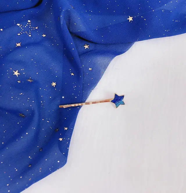Student Moon Star Hair Accessories Bangs Clip - Shop at LoveMi