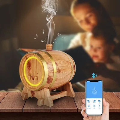 Smart APP aromatherapy machine Uk Oak Plug - Shop at LoveMi