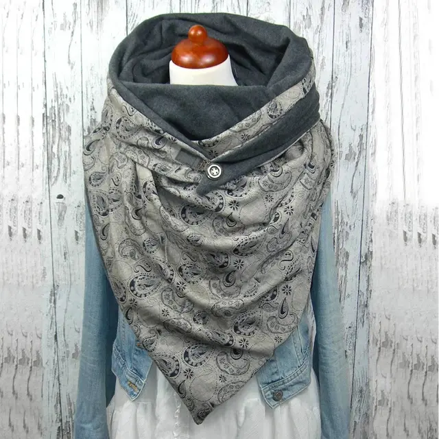Wild thick simple warm shawl 30Style - Shop at LoveMi