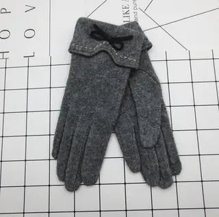 Yauvana Elegance Winter Gloves - Gray
