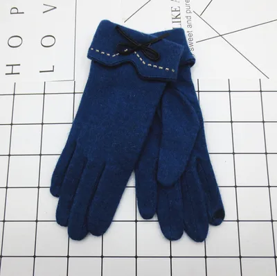 Yauvana Elegance Winter Gloves Lake Blue - Shop at LoveMi
