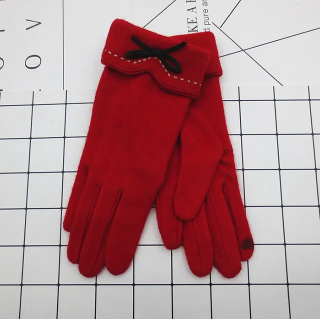 Yauvana Elegance Winter Gloves Red - Shop at LoveMi