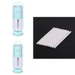 2Pcs Sky Blue
