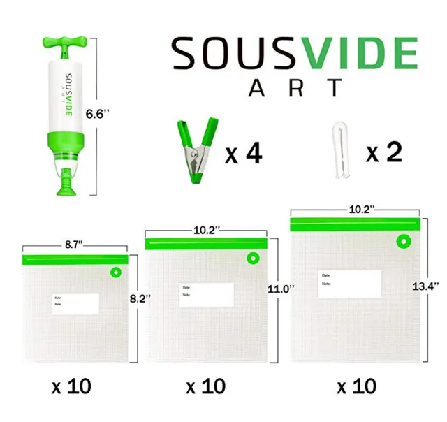 Vacuum composite packaging bag Green - Shop at LoveMi
