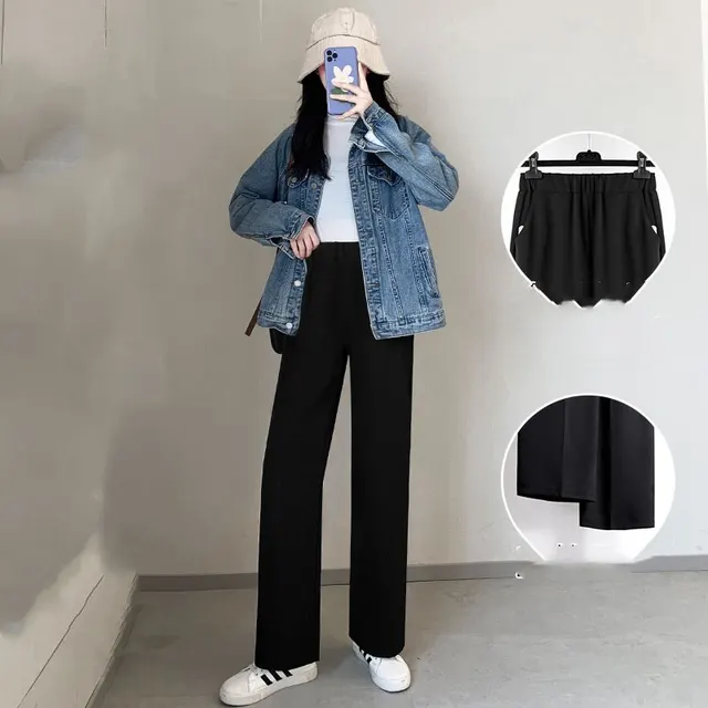 Chiffon wide leg pants 5Style - Shop at LoveMi