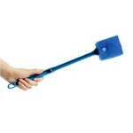 Long handle double-sided cleaning brush Aquarium cleaning brush - Trumpet 23Cm Blue
