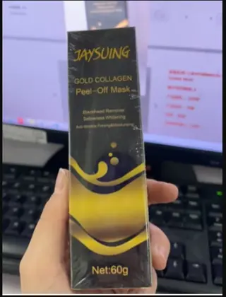 Gold Peeling Nasal Mask - 24K Golden Mask