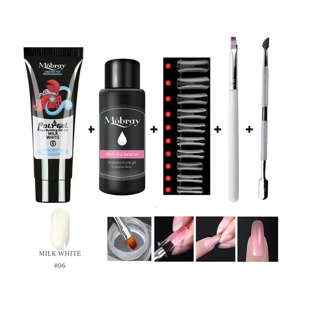 Nail Multicolor Extension Gel 6Color - Shop at LoveMi