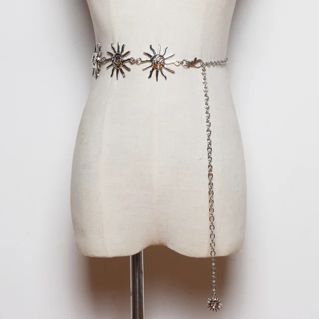 Waist chain accessories female wild decoration Silver - Shop at LoveMi