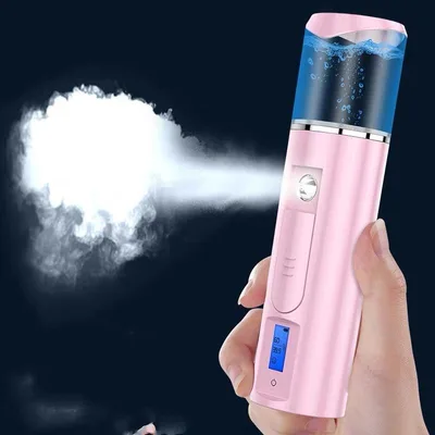 Nano spray water meter mini portable cold spray machine Pink - Shop at LoveMi