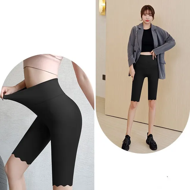 Shark skin leggings women wear thin autumn tights Black 5 Points - Shop at LoveMi