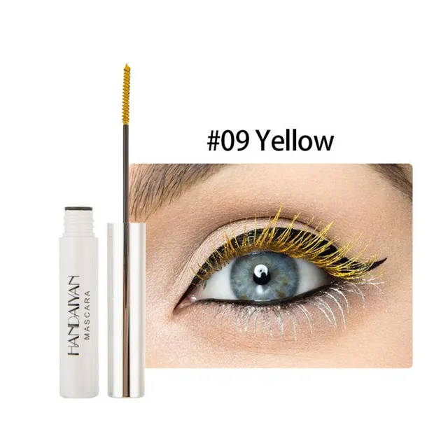 Color mascara for thick curls Yellow - Shop at LoveMi