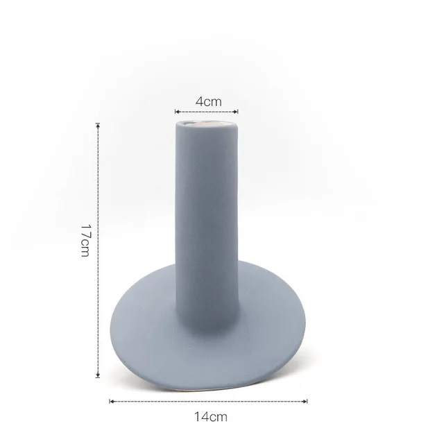 Creative Simple Geometric Ceramic Small Vase 12Style - Shop at LoveMi