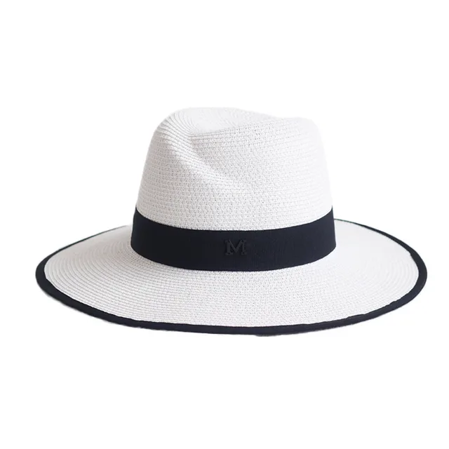 Large brim beach sun hat Black - Shop at LoveMi