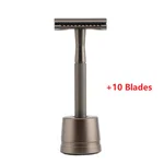 Black With Holder And 10Blade