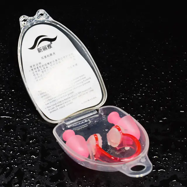 Swimming nose clip set Pink - Shop at LoveMi
