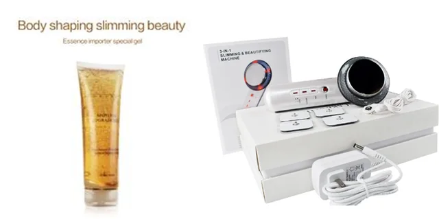 Body Massager Slimming Gel RF Infrared 1Mhz Ultrasonic Cavitation Machine Fat Burner Breast Lift Beauty Bar Weight Loss Creams Eu - Shop at LoveMi
