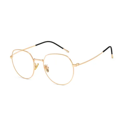 Anti blue light glasses Golden Frame - Shop at LoveMi