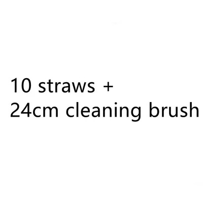 Drinking Straw Reusable Metal Straw Set Heart shaped Bubble Tea Straws Set - Shop at LoveMi