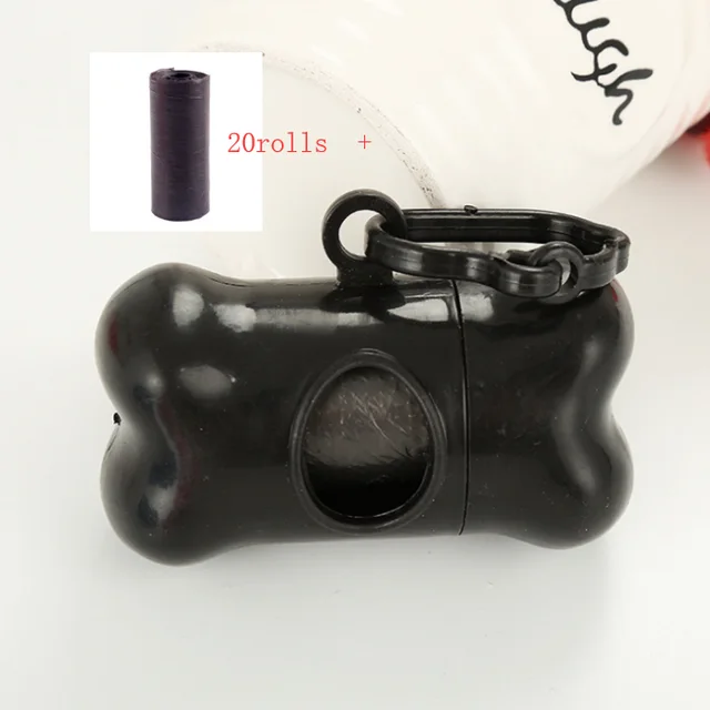 Pet bone type garbage bag dispenser Black - Shop at LoveMi