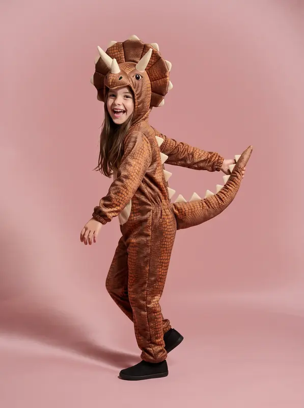 Tyrannosaure & Triceratops Costume pour fille et garçon cosplay enfants mignon Animal mascotte enfant dinosaure combinaison Costumes de fête de noë... - Shop at LoveMi