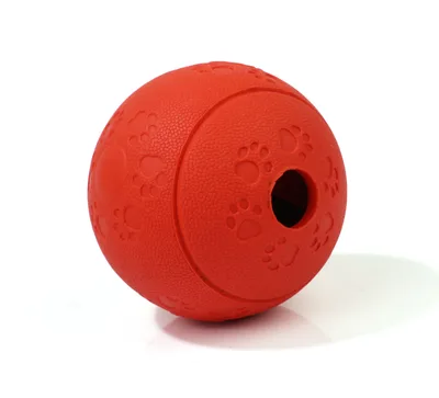 Dog Leaking Food Ball Red - Shop at LoveMi